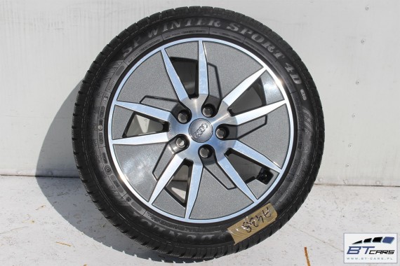 AUDI A4 A5 FELGI 17 cali OPONY ZIMOWE KOŁA felga 8W0601025AF 7,5J*17H2 ET29 opona ZIMA Dunlop SP Winter Sport 4D 225/50/17 98H