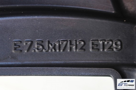 AUDI A4 A5 FELGI 17 cali OPONY ZIMOWE KOŁA felga 8W0601025AF 7,5J*17H2 ET29 opona ZIMA Dunlop SP Winter Sport 4D 225/50/17 98H