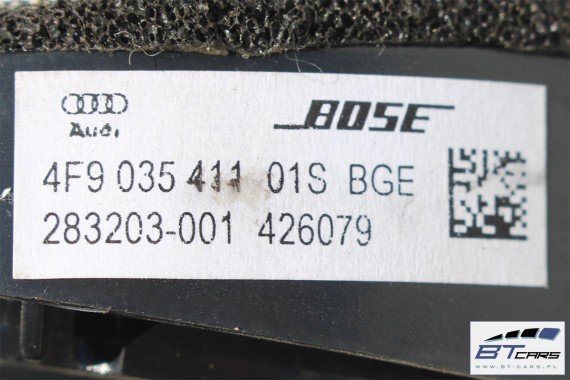 AUDI A6 GŁOŚNIKI NAGŁOŚNIENIE BOSE KOMPLET 4F 4F0035412B 4F0035399A 4F0035411B 4F0035415A 4F9035411 4F0 035 399 A 4F0 035 412 B