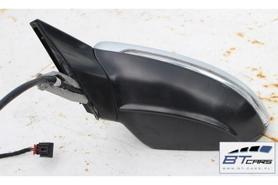 VW GOLF 7 VII LUSTERKO PRAWE DRZWI 10 PIN zewnętrzne pinów kabli przewodów 10pin Kolor: LA7W - srebrny refleks metalik
