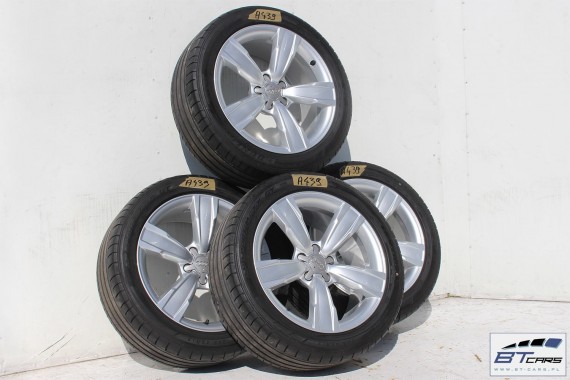 AUDI A4 A5 FELGI 18 cali OPONY LETNIE KOŁA felga 8K0601025BM 8J*18H2 ET26 opona LATO Dunlop SP Sport Maxx GT 245/45/18 96Y 8K 8W