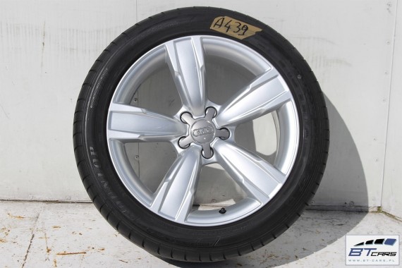 AUDI A4 A5 FELGI 18 cali OPONY LETNIE KOŁA felga 8K0601025BM 8J*18H2 ET26 opona LATO Dunlop SP Sport Maxx GT 245/45/18 96Y 8K 8W