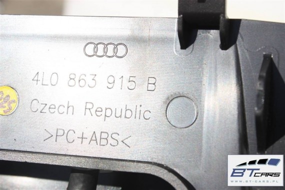 AUDI Q7 FOTELE KOMPLET FOTELI siedzeń siedzenia fotel tapicerka TV MONITOR TAPICERKA 4L ekran wyświetlacz kolor szary
