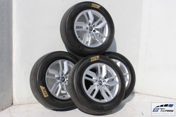 AUDI Q5 FELGI 18 cali 80A601025B KOŁA + OPONY LETNIE felga 8J*18H2 ET39 opona LATO Michelin Latitude Sport 3 235/60/18 103W 80A