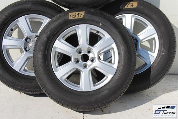 AUDI Q5 FELGI 17 cali 8R0601025S KOŁA + OPONY LETNIE felga 7J*17H2 ET33 opona LATO Michelin Excellence 235/65/17 104W 8R, 80A