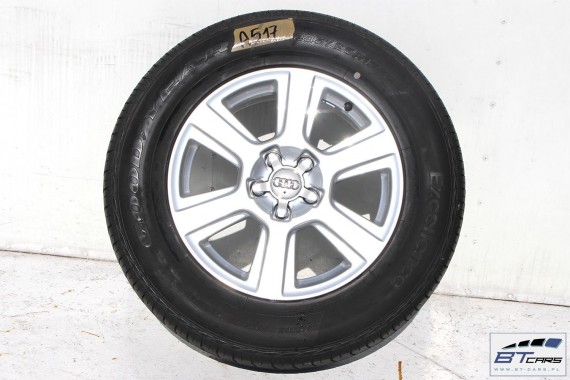 AUDI Q5 FELGI 17 cali 8R0601025S KOŁA + OPONY LETNIE felga 7J*17H2 ET33 opona LATO Michelin Excellence 235/65/17 104W 8R, 80A