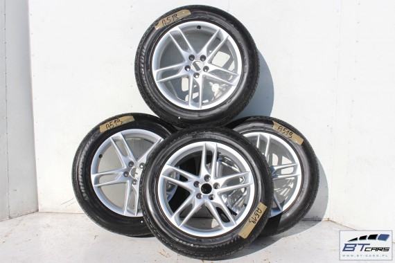 AUDI Q5 FELGI 19 cali OPONY LATO KOŁA felga 8R0601025BN 8J*19H2 ET39 opona Bridgestone Dueler H/P Sport 235/55/19 101W 8R, 80A