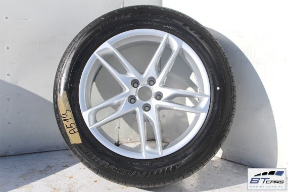 AUDI Q5 FELGI 19 cali OPONY LATO KOŁA felga 8R0601025BN 8J*19H2 ET39 opona Bridgestone Dueler H/P Sport 235/55/19 101W 8R, 80A