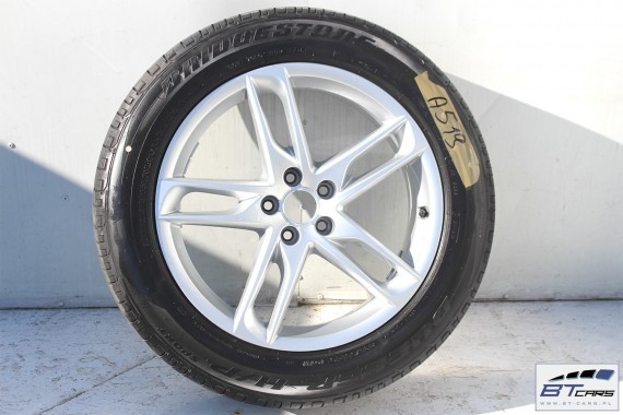 AUDI Q5 FELGI 19 cali OPONY LATO KOŁA felga 8R0601025BN 8J*19H2 ET39 opona Bridgestone Dueler H/P Sport 235/55/19 101W 8R, 80A