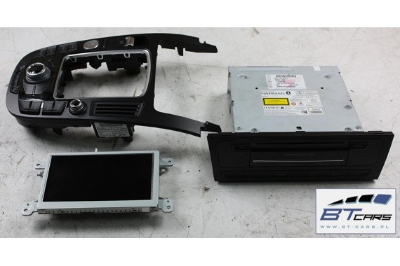 AUDI A4 A5 Q5 ZESTAW MMI 3G MONITOR + CZYTNIK + PANEL 8T0919611A 8R1035654A 8T0919604 wyświetlacz lcd gałka sd navi 8K 8T 8R