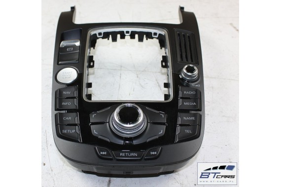 AUDI A4 A5 Q5 ZESTAW MMI 3G MONITOR + CZYTNIK + PANEL 8T0919611A 8R1035654A 8T0919604 wyświetlacz lcd gałka sd navi 8K 8T 8R