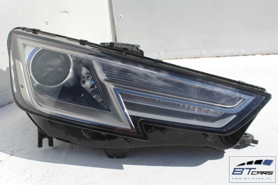 AUDI A4 PRZÓD maska błotniki zderzak pas przedni lampy wzmocnienie błotnik lampa Xenon Led 8W B9 0E LY9T - czarny (mythosschwarz