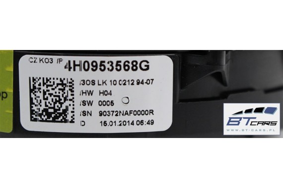 VW AUDI A6 A7 A8 TAŚMA KIEROWNICY AIR BAG 4H0953568G 4H0953568H 4H0 953 568 pierścień 4H0953568G 4H0953568H 4H0953568G 4H0953568