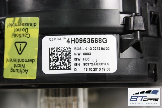 VW AUDI A6 A7 A8 TAŚMA KIEROWNICY AIR BAG 4H0953568G 4H0953568H 4H0 953 568 pierścień 4H0953568G 4H0953568H 4H0953568G 4H0953568