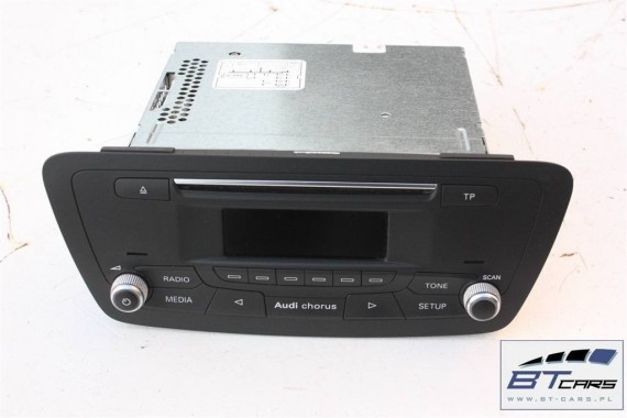 AUDI Q3 FL RADIO AUDI CHORUS CZYTNIK 8U0035160 RADIOODBIORNIK SAMOCHODOWY 8U0 035 160 ODTWARZACZ CD STEREO 8U0035160 8U0035160