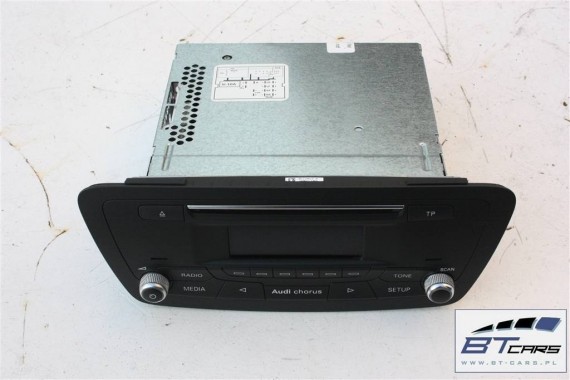 AUDI Q3 FL RADIO AUDI CHORUS CZYTNIK 8U0035160 RADIOODBIORNIK SAMOCHODOWY 8U0 035 160 ODTWARZACZ CD STEREO 8U0035160 8U0035160