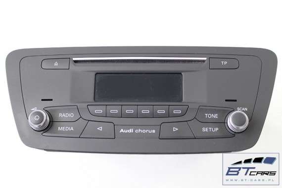 AUDI Q3 FL RADIO AUDI CHORUS CZYTNIK 8U0035160 RADIOODBIORNIK SAMOCHODOWY 8U0 035 160 ODTWARZACZ CD STEREO 8U0035160 8U0035160