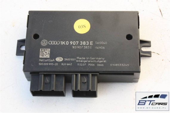 AUDI VW SEAT SKODA MODUŁ STEROWNIK HAKA 1K0907383E 1K0907383F 1K0 907 383 1K0907383E 1K0907383 1K0907383A 1K0907383B 1K0907383C