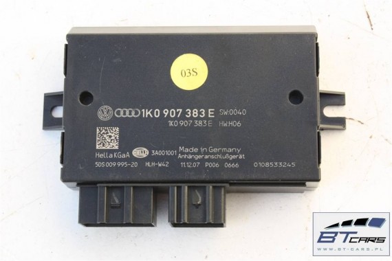 AUDI VW SEAT SKODA MODUŁ STEROWNIK HAKA 1K0907383E 1K0907383F 1K0 907 383 1K0907383E 1K0907383 1K0907383A 1K0907383B 1K0907383C