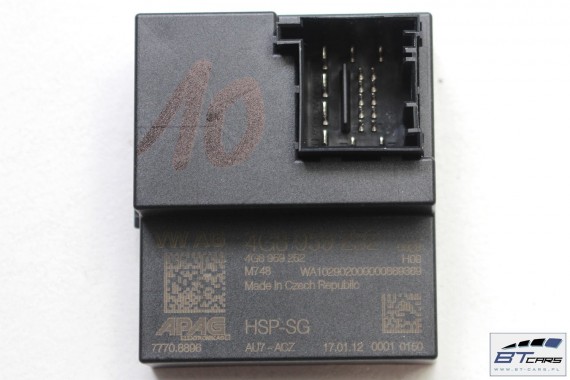 AUDI A7 MODUŁ STEROWNIK SPOJLERA BAGAŻNIKA 4G8959252 4G8 959 252 4G8959252 lotki ELEKTRYCZNEGO USTAWIENIA 4G8959252 4G8959252