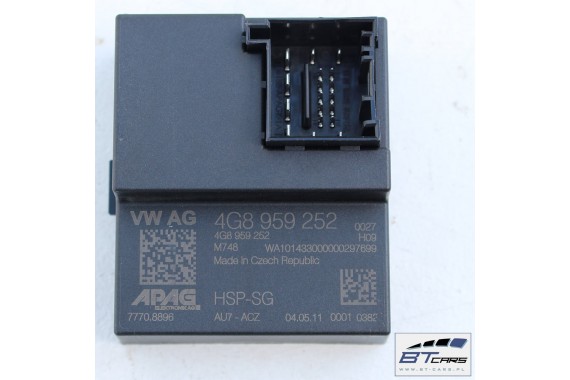 AUDI A7 MODUŁ STEROWNIK SPOJLERA BAGAŻNIKA 4G8959252 4G8 959 252 4G8959252 lotki ELEKTRYCZNEGO USTAWIENIA 4G8959252 4G8959252