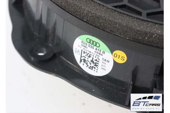 AUDI A3 GŁOŚNIKI WZMACNIACZ NAGŁOŚNIENIE BANG & OLUFSEN 8V0035465 8V0035397A 8V0035411A 8V0035399B 8V0035415B 8V3035709 8V