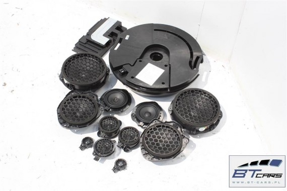 AUDI A3 GŁOŚNIKI WZMACNIACZ NAGŁOŚNIENIE BANG & OLUFSEN 8V0035465 8V0035397A 8V0035411A 8V0035399B 8V0035415B 8V3035709 8V