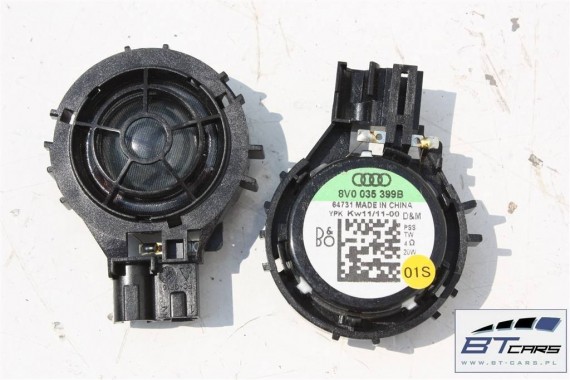 AUDI A3 GŁOŚNIKI WZMACNIACZ NAGŁOŚNIENIE BANG & OLUFSEN 8V0035465 8V0035397A 8V0035411A 8V0035399B 8V0035415B 8V3035709 8V