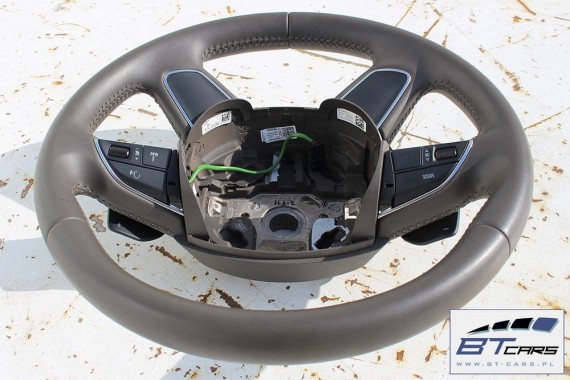 AUDI Q5 LIFT FL KIEROWNICA BIEGI 4L0419091AD SF1 4L0 419 091 AD 8R SF1 - beżowy truflowy 8R0419091BC 4L0419091AD 8R0419091BC
