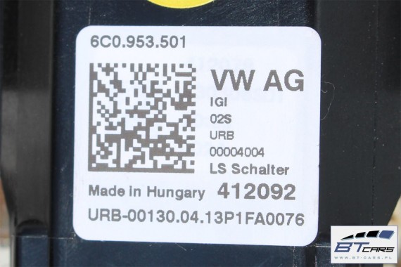 VW POLO SEAT SKODA MANETKI KIEROWNICY 6C0953501 6C0953513 6C0 953 513 6C0 953 501 manetka 6C0953501 6C0953513 6C0953501