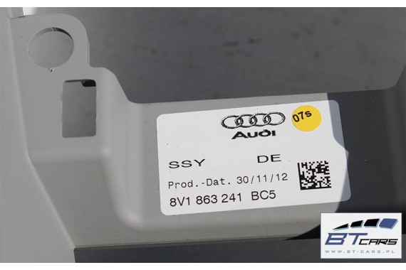 AUDI A3 TUNEL ŚRODKOWY 8V1863241 BC5 - szary tytanowy 8V1 863 241 8V1863241 8V1863241J 8V1863241J 8V1863241 8V1863241J 8V1861690