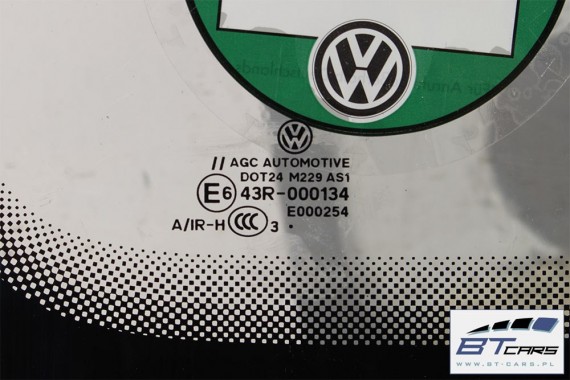VW SPORTSVAN SZYBA PRZEDNIA czołowa 510845011E 510845011J podgrzewana sensor kamera 510 845 011 E 510 845 011 J 2013 GOLF 7 PLUS