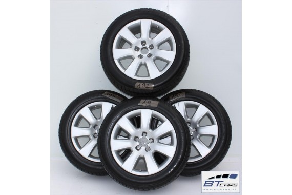 AUDI A4 A5 A6 A7 A8 FELGI 18 FELGA KOŁA OPONA 4H0601025D  ET28 8J*18 opony 235/55/18 GOODYEAR EFFICIENT GR P 104 4G 4H