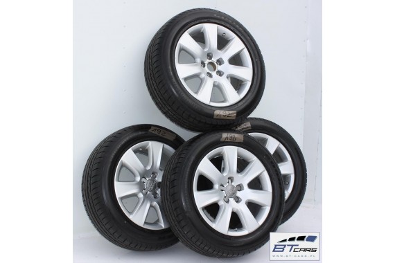AUDI A4 A5 A6 A7 A8 FELGI 18 FELGA KOŁA OPONA 4H0601025D ET28 8J*18 opony 235/55/18 GOODYEAR EFFICIENT 104 4G 4H 4H0601025D