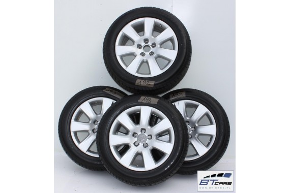 AUDI A4 A5 A6 A7 A8 FELGI 18 FELGA KOŁA OPONA 4H0601025D ET28 8J*18 opony 235/55/18 GOODYEAR EFFICIENT 104 4G 4H 4H0601025D