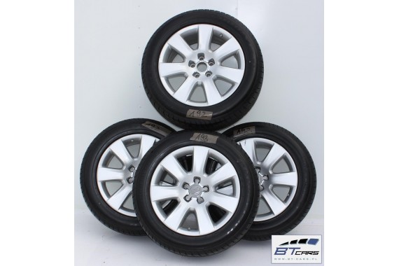 AUDI A4 A5 A6 A7 A8 FELGI 18 FELGA KOŁA OPONA 4H0601025D  ET28 8J*18 opony 235/55/18 GOODYEAR EFFICIENT GR P 104 4G 4H