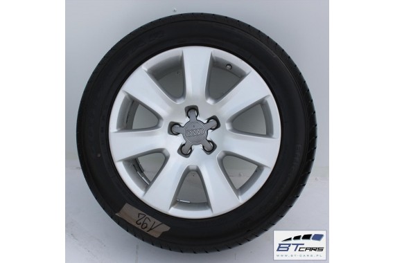 AUDI A4 A5 A6 A7 A8 FELGI 18 FELGA KOŁA OPONA 4H0601025D ET28 8J*18 opony 235/55/18 GOODYEAR EFFICIENT 104 4G 4H 4H0601025D