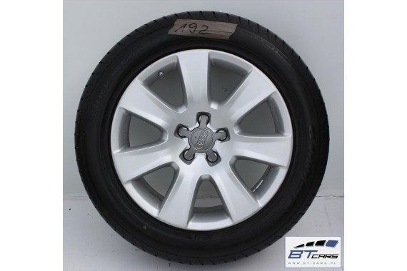 AUDI A4 A5 A6 A7 A8 FELGI 18 FELGA KOŁA OPONA 4H0601025D ET28 8J*18 opony 235/55/18 GOODYEAR EFFICIENT 104 4G 4H 4H0601025D