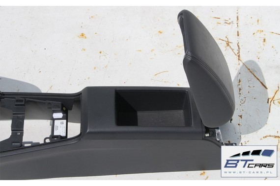 AUDI A3 TUNEL + PODŁOKIETNIK SKÓRA 6PS - czarny 8V1863241 8V0864283 8V1 863 241 komplet z podłokietnikiem 8V1863241J 8V1863241