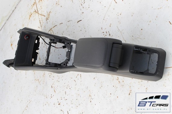 AUDI A3 TUNEL + PODŁOKIETNIK SKÓRA 6PS - czarny 8V1863241 8V0864283 8V1 863 241 komplet z podłokietnikiem 8V1863241J 8V1863241