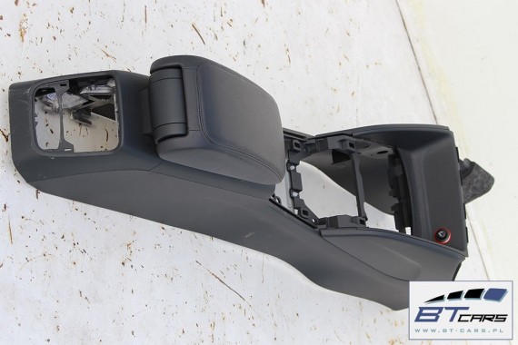 AUDI A3 TUNEL + PODŁOKIETNIK SKÓRA 6PS - czarny 8V1863241 8V0864283 8V1 863 241 komplet z podłokietnikiem 8V1863241J 8V1863241