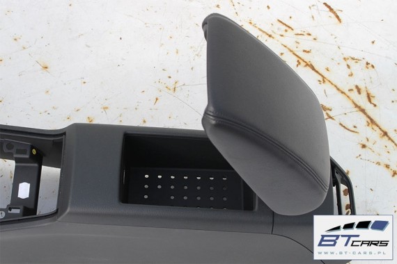 AUDI A3 TUNEL + PODŁOKIETNIK SKÓRA 6PS - czarny 8V1863241 8V0864283 8V1 863 241 komplet z podłokietnikiem 8V1863241J 8V1863241