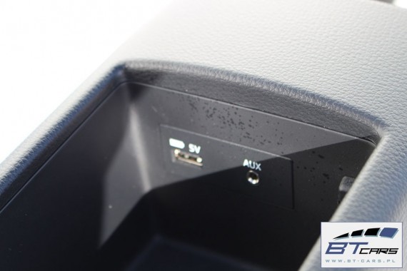 AUDI A3 TUNEL + PODŁOKIETNIK SKÓRA 6PS - czarny 8V1863241 8V0864283 8V1 863 241 komplet z podłokietnikiem 8V1863241J 8V1863241