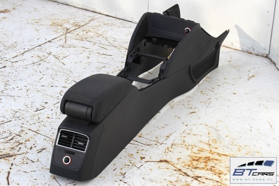 AUDI A3 TUNEL + PODŁOKIETNIK SKÓRA 6PS - czarny 8V1863241 8V0864283 8V1 863 241 komplet z podłokietnikiem 8V1863241J 8V1863241