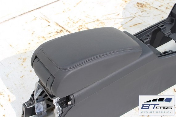 AUDI A3 TUNEL + PODŁOKIETNIK SKÓRA 6PS - czarny 8V1863241 8V0864283 8V1 863 241 komplet z podłokietnikiem 8V1863241J 8V1863241