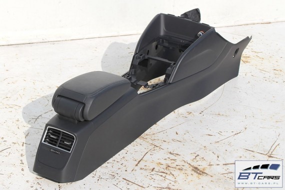 AUDI A3 TUNEL + PODŁOKIETNIK SKÓRA 6PS - czarny 8V1863241 8V0864283 8V1 863 241 komplet z podłokietnikiem 8V1863241J 8V1863241