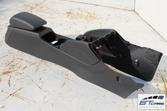 AUDI A3 TUNEL + PODŁOKIETNIK SKÓRA 6PS - czarny 8V1863241 8V0864283 8V1 863 241 komplet z podłokietnikiem 8V1863241J 8V1863241