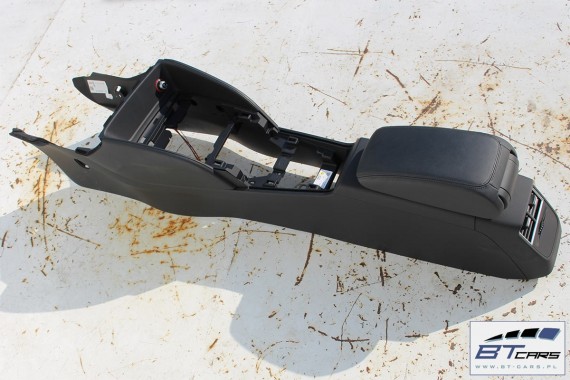 AUDI A3 TUNEL + PODŁOKIETNIK SKÓRA 6PS - czarny 8V1863241 8V0864283 8V1 863 241 komplet z podłokietnikiem 8V1863241J 8V1863241