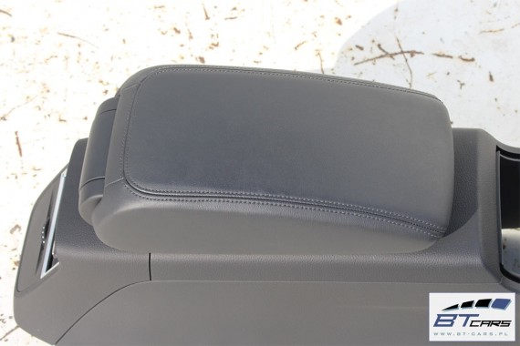 AUDI A3 TUNEL + PODŁOKIETNIK SKÓRA 6PS - czarny 8V1863241 8V0864283 8V1 863 241 komplet z podłokietnikiem 8V1863241J 8V1863241