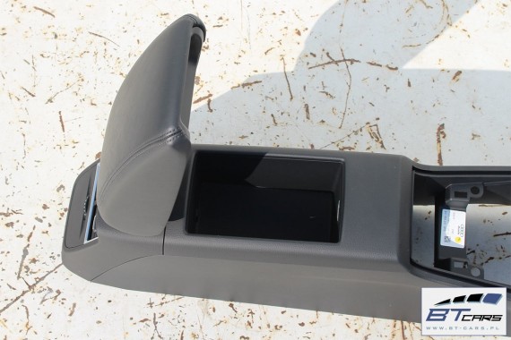 AUDI A3 TUNEL + PODŁOKIETNIK SKÓRA 6PS - czarny 8V1863241 8V0864283 8V1 863 241 komplet z podłokietnikiem 8V1863241J 8V1863241